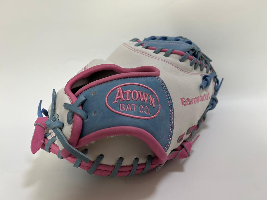 Atown Bat Co. Barrel Party Carolina Blue Catchers Mitt
