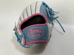Atown Bat Co. Barrel Party Carolina Blue Outfield/Pitchers Modified Trapeze Glove