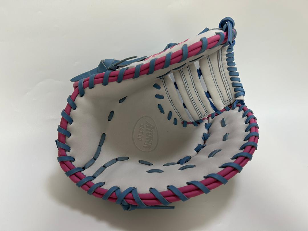 Atown Bat Co. Barrel Party Carolina Blue First Base Glove