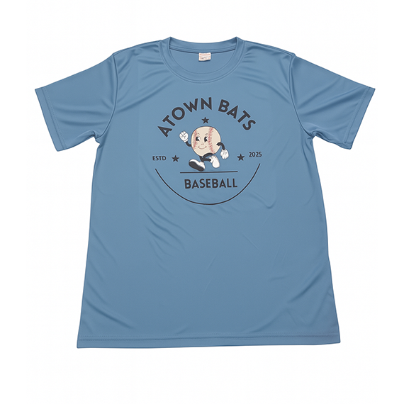Atown Bats Baseball Cartoon Performance Shirt